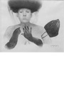 Woman with Black Gloves, Hugo Crosthwaite